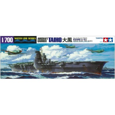 TAIHO JAPANESE AIRCRAFT CARRIER - 1/700 SCALE - TAMIYA 31211